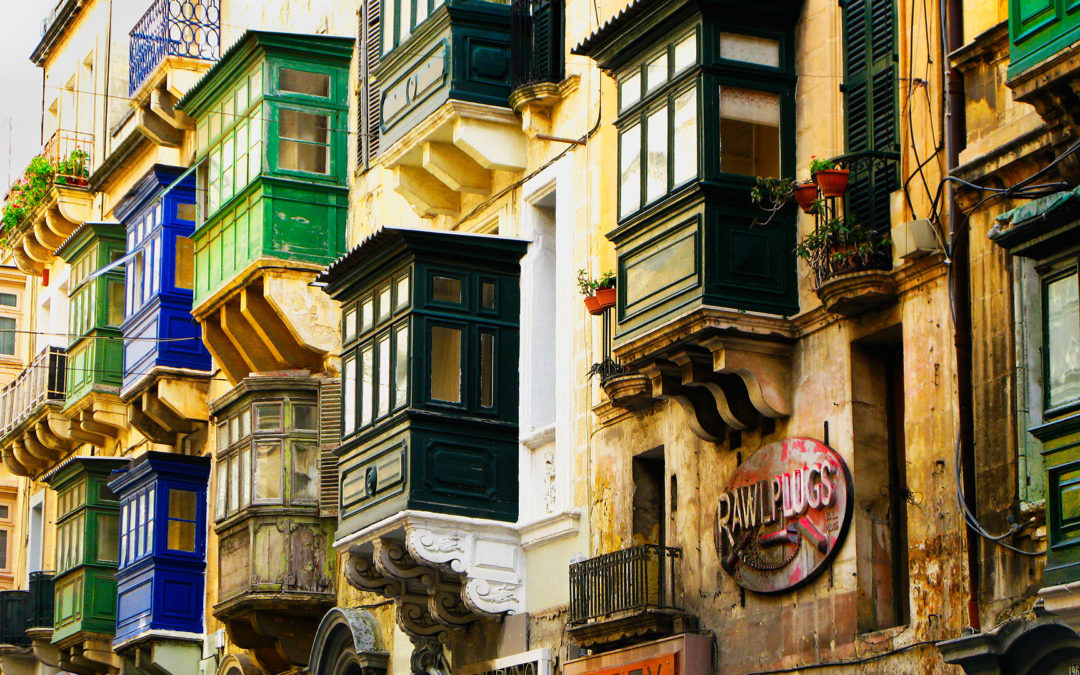 Street view of windows - Iuris Malta Law Firm
